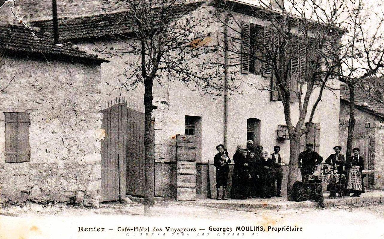 1936- Renier - Pres de Oued-Zenati - Cafe-Hotel des Voyageurs - 1912.jpg